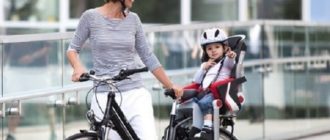 Cómo elegir un asiento de bicicleta para niños - recomendaciones