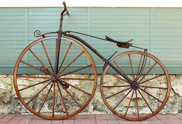 la primera bicicleta del mundo