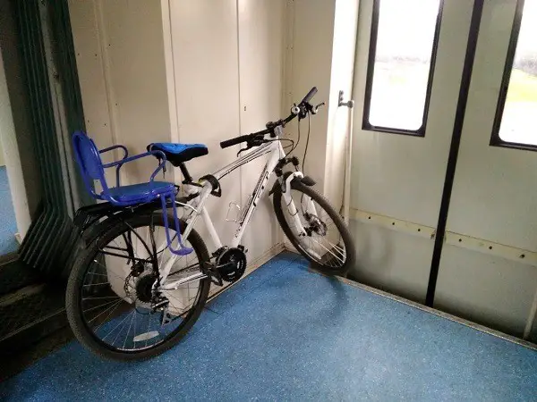 normas para llevar una bicicleta en el tren