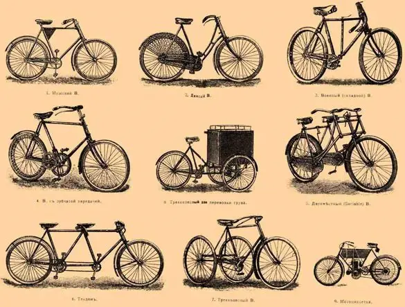 tipos de bicicletas de madera